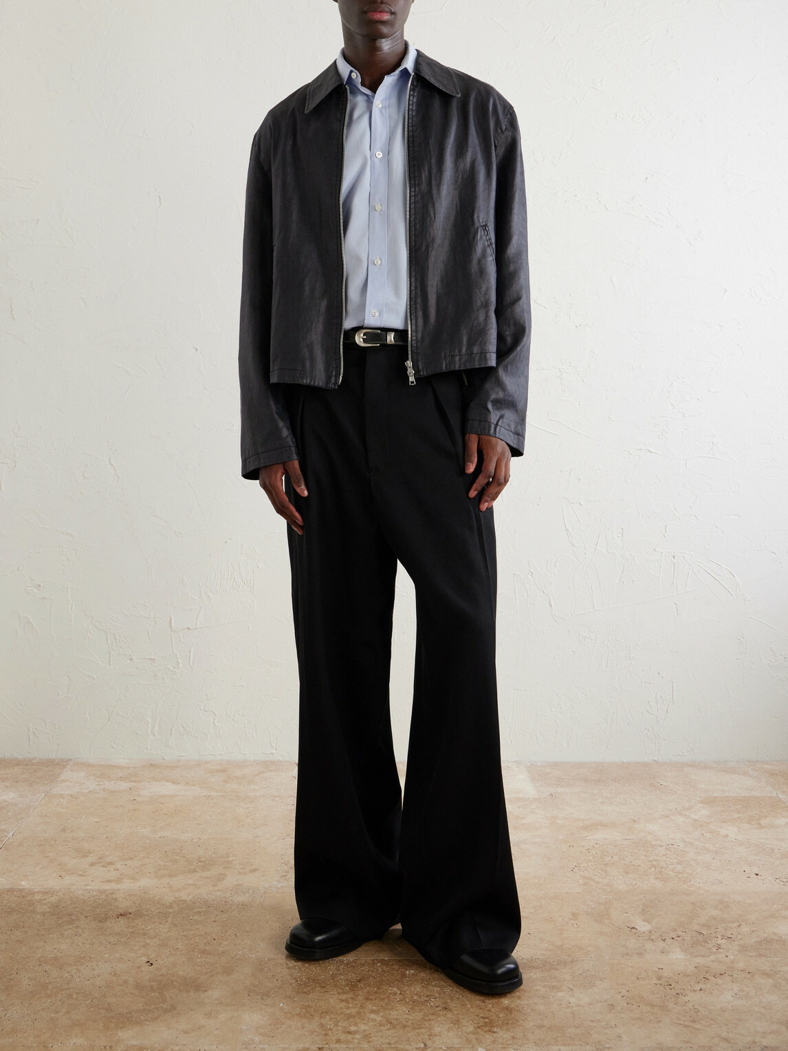 Our Legacy - TENCEL™Lyocell Blouson Jacket - Black