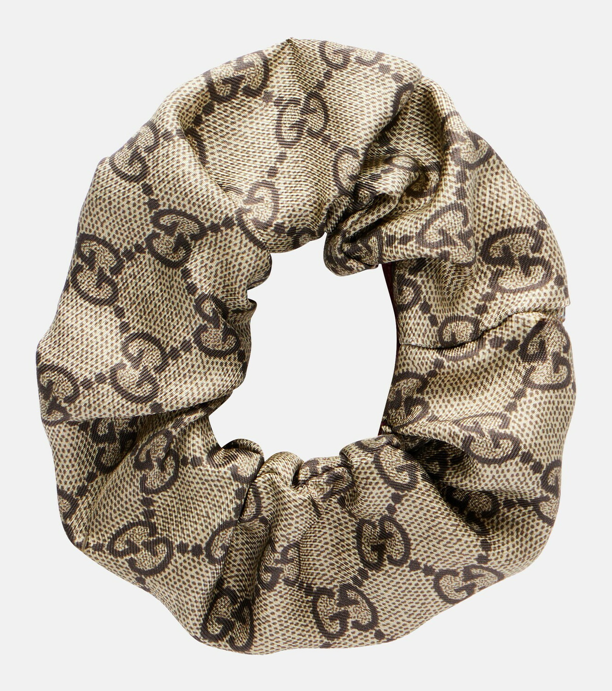 Gucci GG jacquard silk scrunchie