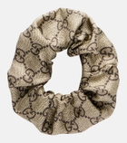 Gucci GG jacquard silk scrunchie