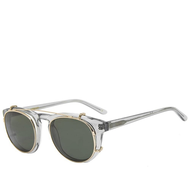 Photo: Han Timeless Clip-On Sunglasses Grey Transparent