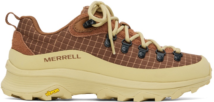 Photo: Merrell 1TRL Brown & Taupe Ontario Speed RS Sneakers