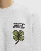 Carhartt WIP Clover Sweat Grey Mens Sweatshirt