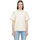 Stella McCartney Off-White Rainbow Stitch T-Shirt