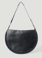 Bumper Moon Large Shoulder Bag in Black