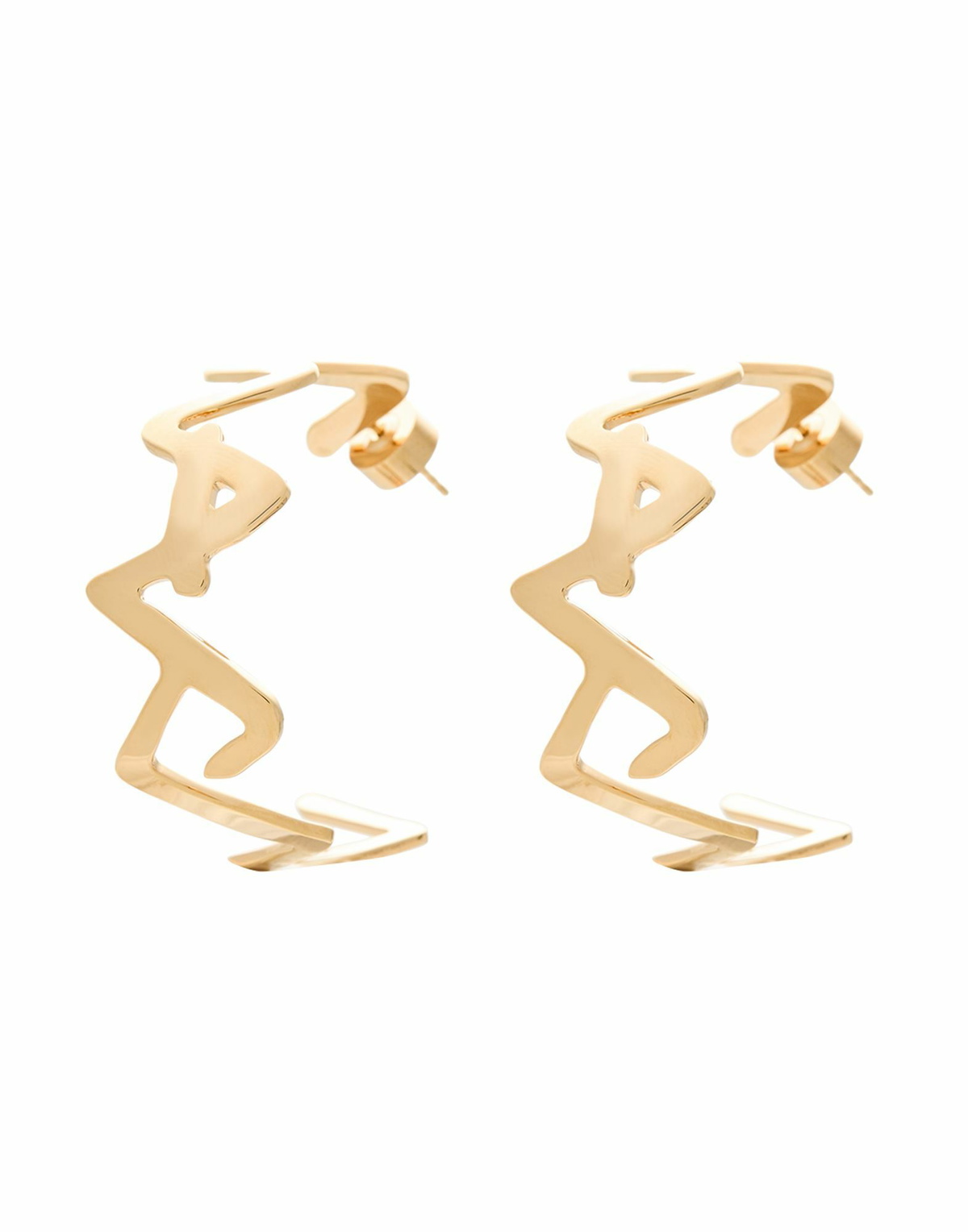Marni Womens Earrings in Gold