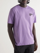 AFFIX - Reverb Standardised Organic Cotton-Jersey T-Shirt - Purple