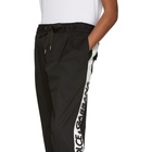 Dolce and Gabbana Black Drawstring Trousers