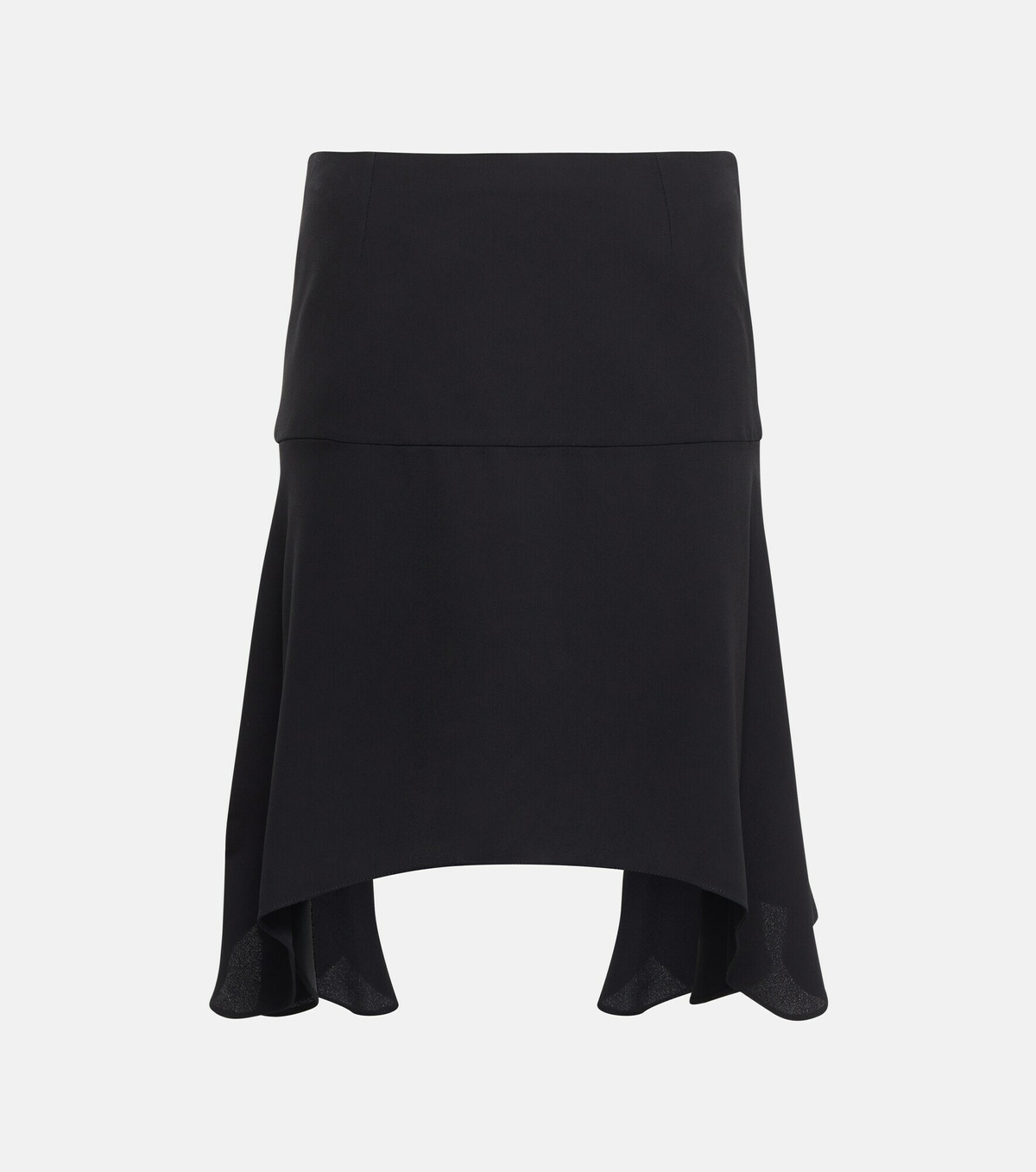 Stella McCartney Orange Silk Midi Skirt
