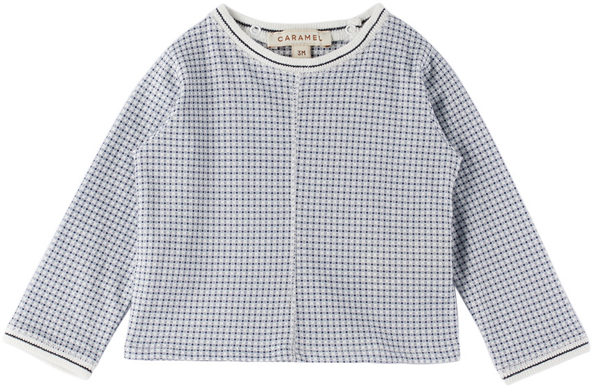 Caramel Baby Navy & White Barnes Three-Piece Set