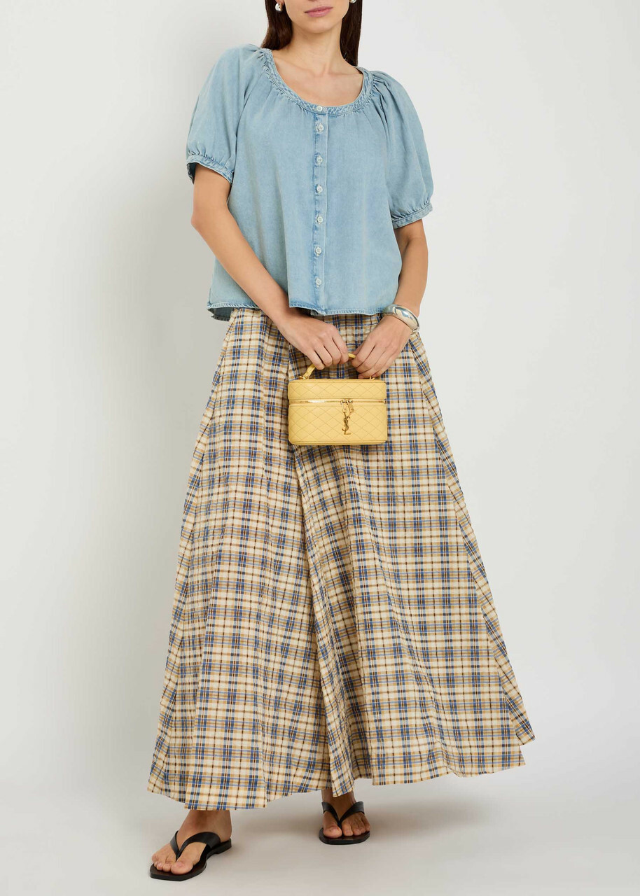 Frame The Resort Denim Shirt Light Blue