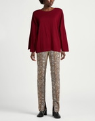 Berna Womens T-shirt in Burgundy