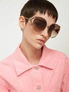 GUCCI - Gg0225s Round Metal Frame Sunglasses