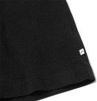 James Perse - Contrast-Tipped Cotton-Piqué Polo Shirt - Men - Black