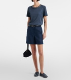 'S Max Mara Bingo embellished cotton-blend T-shirt
