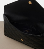 Saint Laurent Paris leather clutch