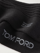 TOM FORD - Ribbed Cashmere Socks - Black