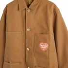 Human Made Men's Duck Coverall Jacket in Brown
