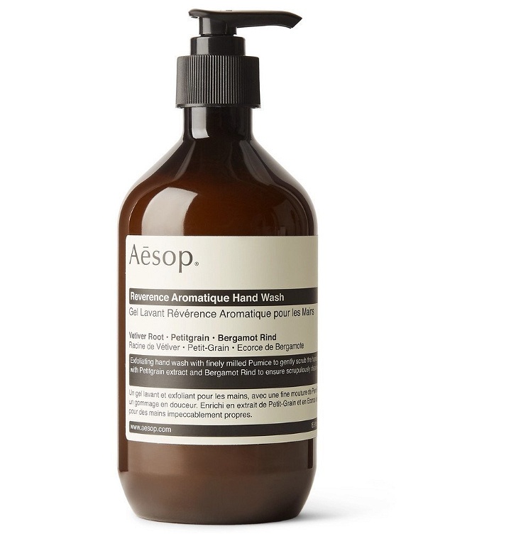 Photo: Aesop - Reverence Aromatique Hand Wash, 500ml - Men - Colorless