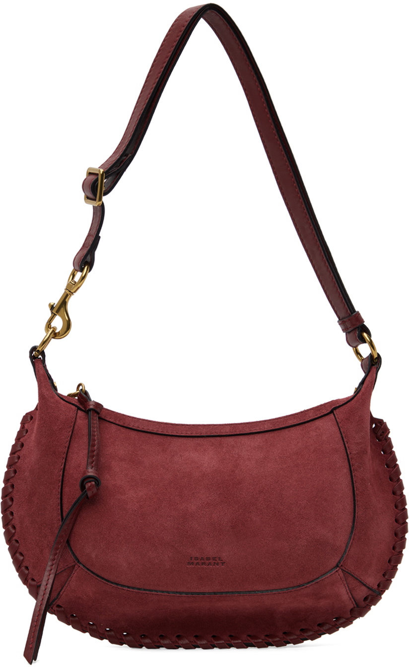 Samara Suede Shoulder Bag in Brown - Isabel Marant