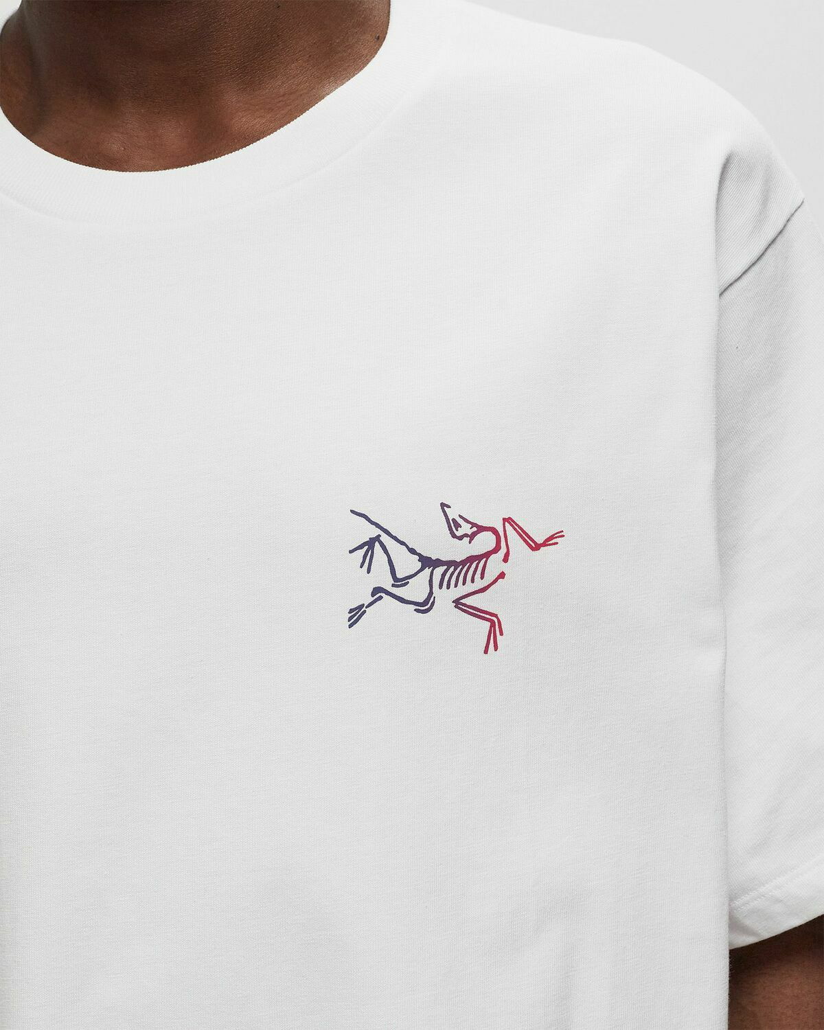 Arc´teryx Kragg Cotton Logo SS M White Mens Shortsleefe Arc