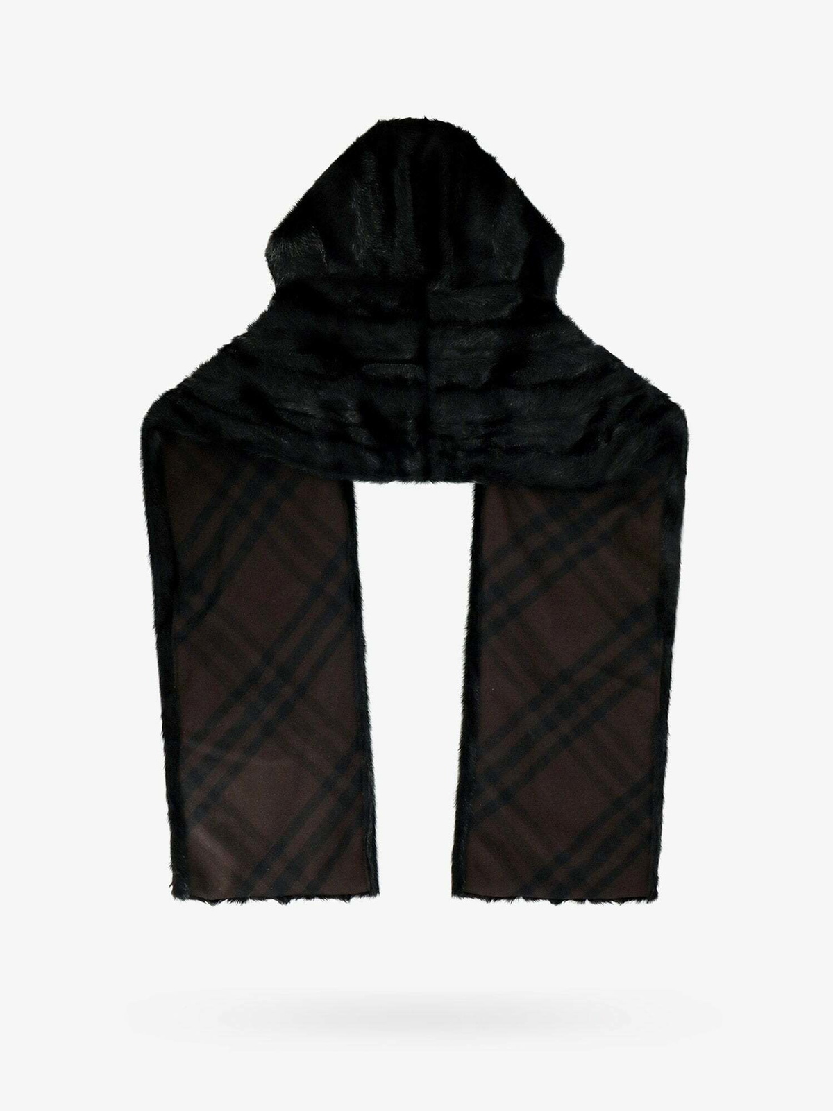 Burberry Scarf Black Mens Burberry