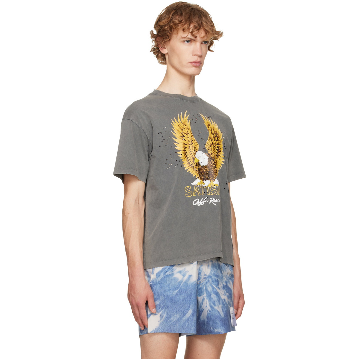 Satisfy Gray MothTech T‑shirt