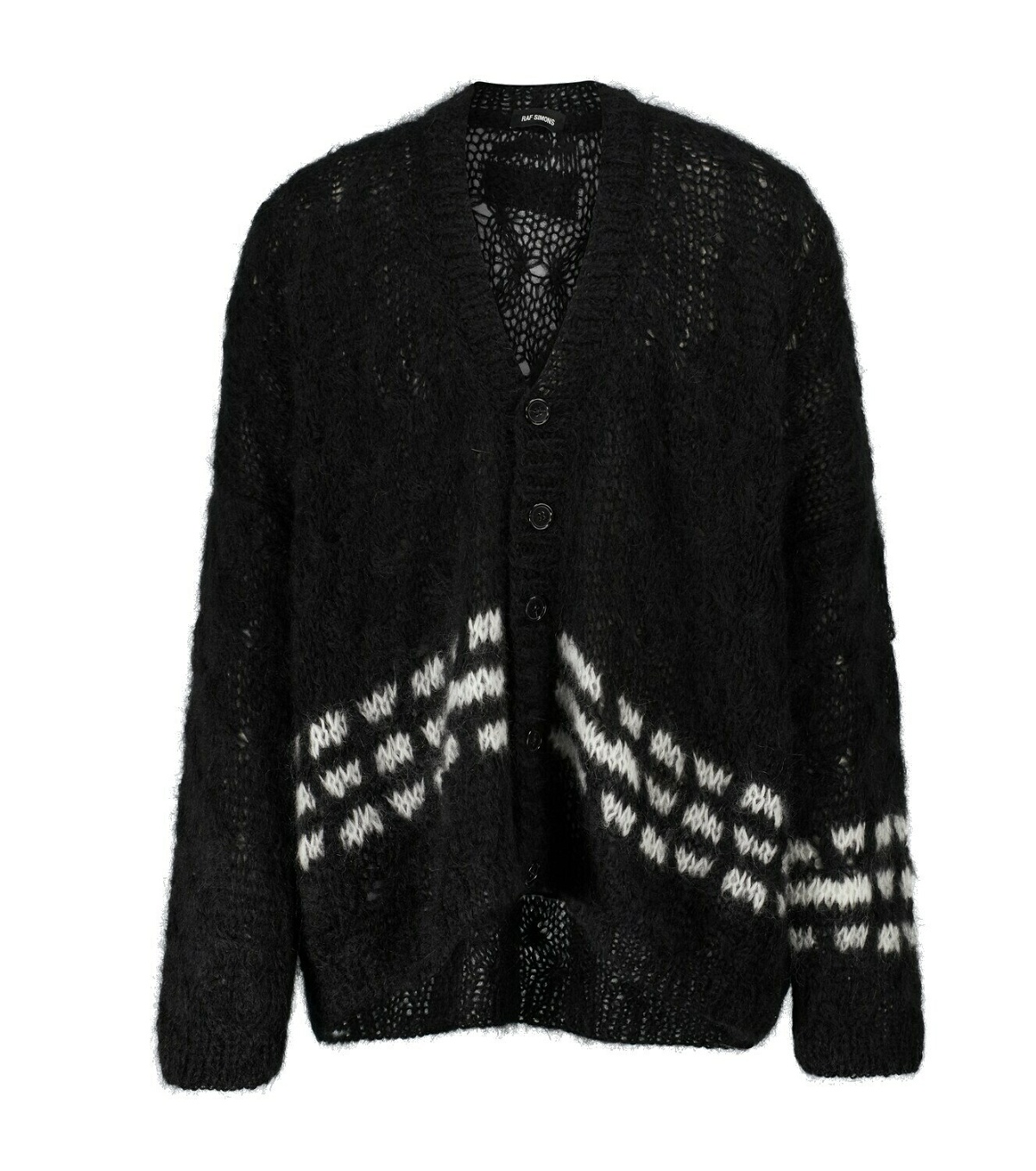 Photo: Raf Simons Mohair and wool-blend cardigan