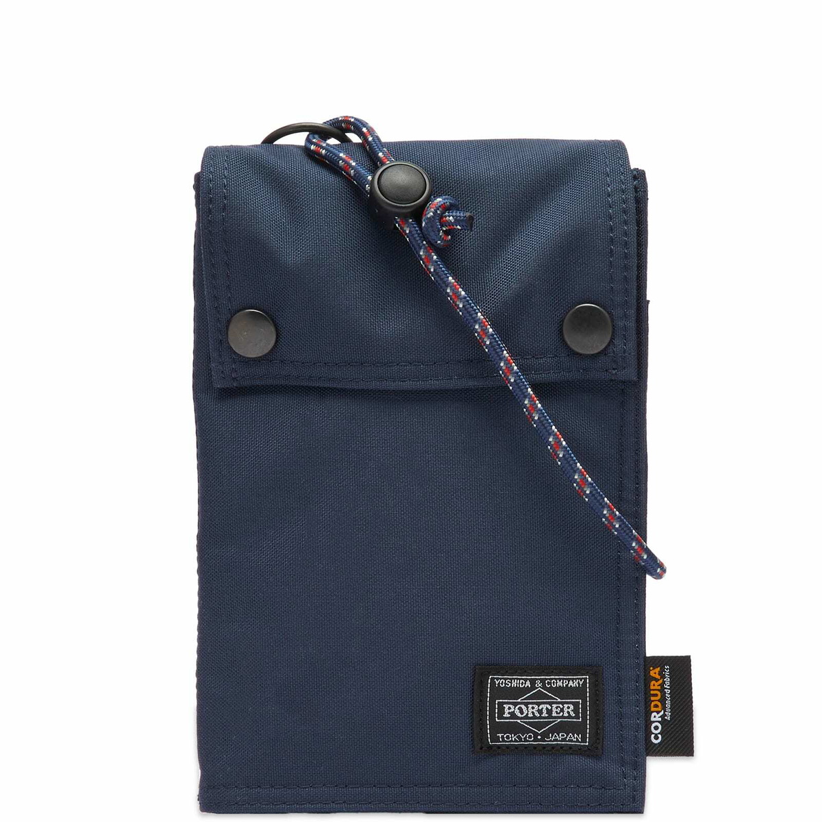 Comme des Garçons Homme Men's x Porter Cordura Pouch Bag in Navy 