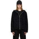 OUR LEGACY Black Full Zip Hoodie