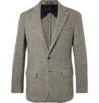Polo Ralph Lauren - Morgan Slim-Fit Unstructured Herringbone Wool-Blend Blazer - Men - Gray
