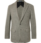 Polo Ralph Lauren - Morgan Slim-Fit Unstructured Herringbone Wool-Blend Blazer - Men - Gray