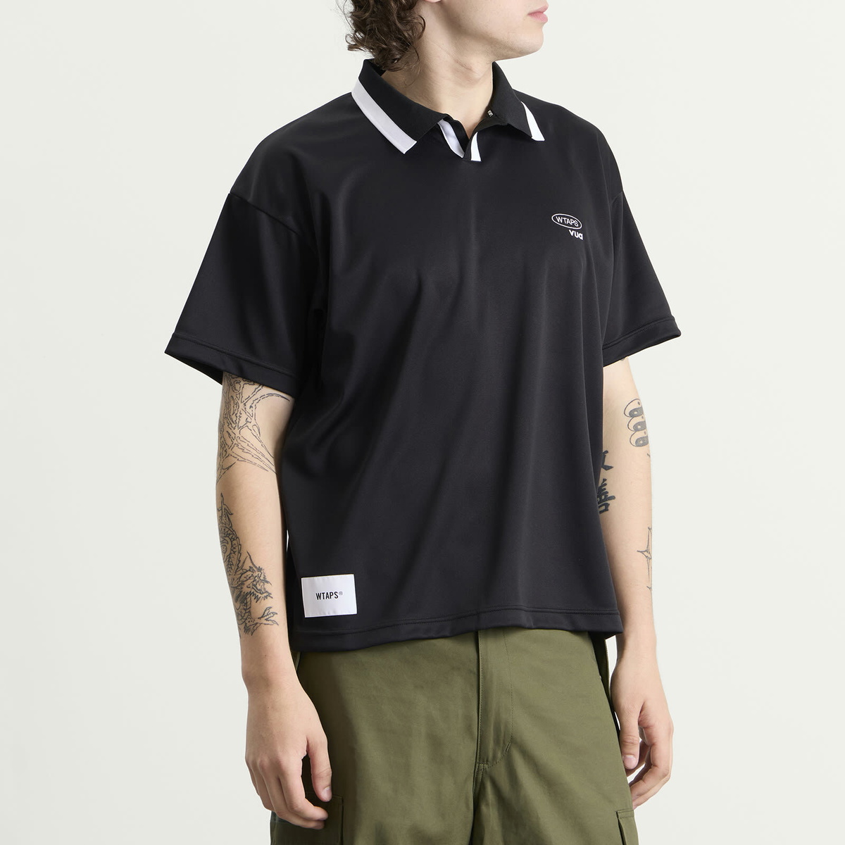 WTAPS Men's Dup 02 Ss in Black