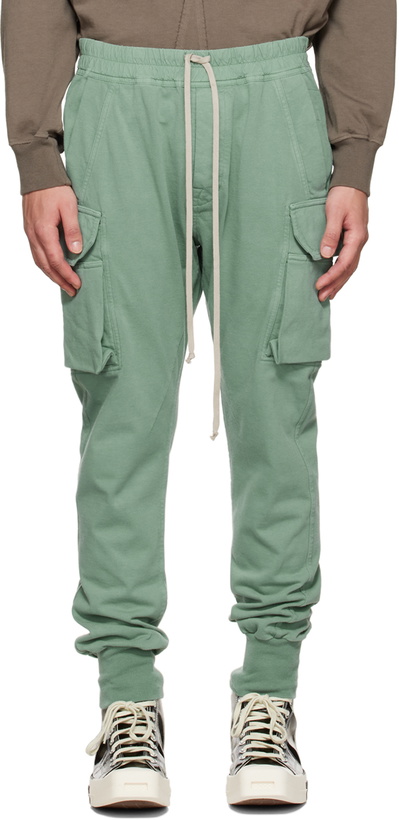 Photo: Rick Owens DRKSHDW Blue Mastodon Cargo Pants