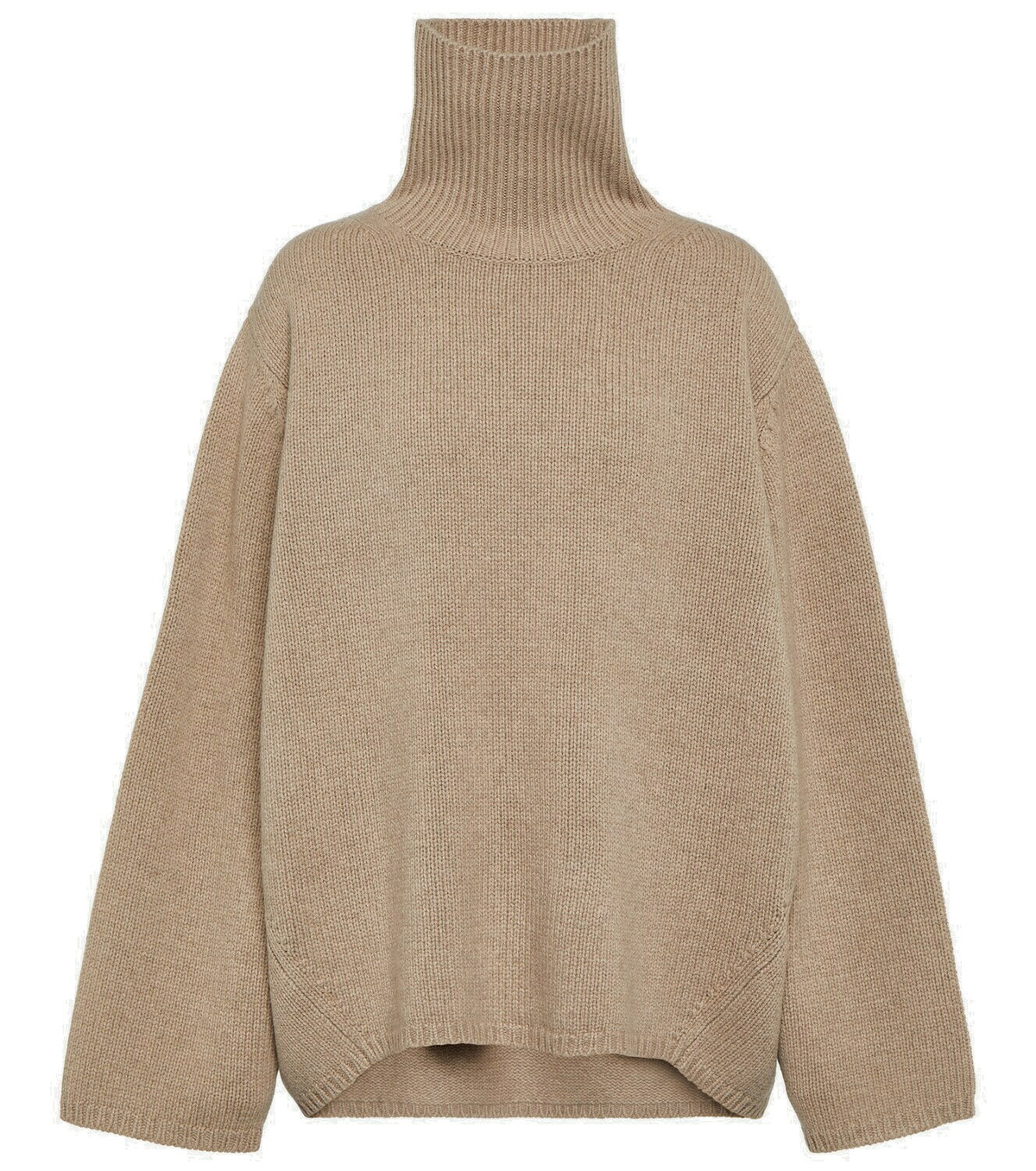 TOTEME - TOTEME / トーテム | DOUBLE WOOL CASHMERE PULLOVER トップス | L | キャメル | レディース TOTEME / トーテム | DOUBLE WOOL CASHMERE PULLOVER トップス