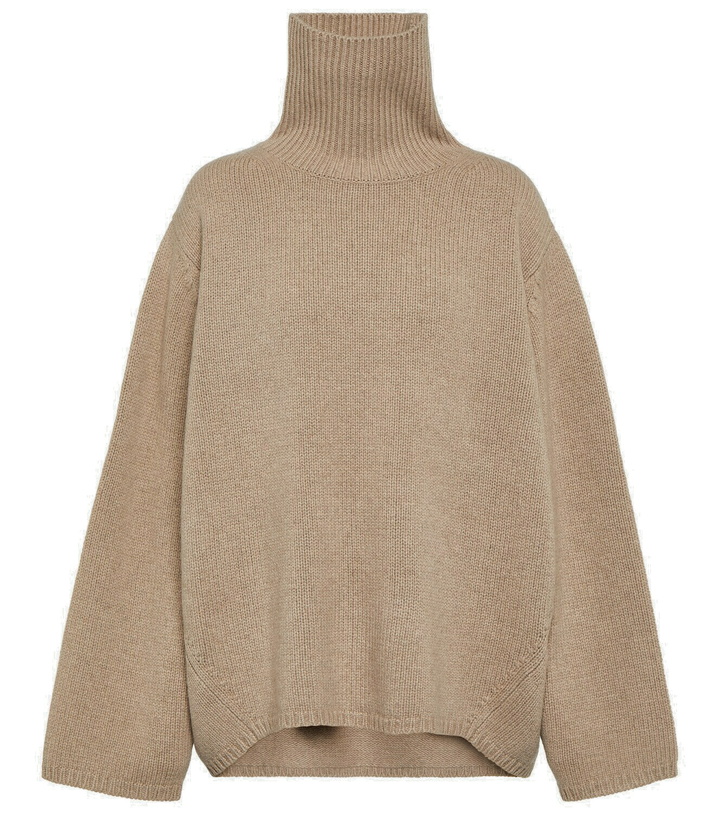 Photo: Toteme Wool and cashmere turtleneck sweater