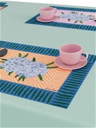 LISA CORTI Set Of 2 Oleander Peach Placemats