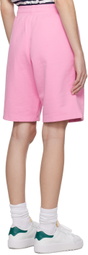 AMI Alexandre Mattiussi Pink Ami de Cœur Shorts