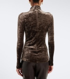 Ralph Lauren Collection Ilene velour top
