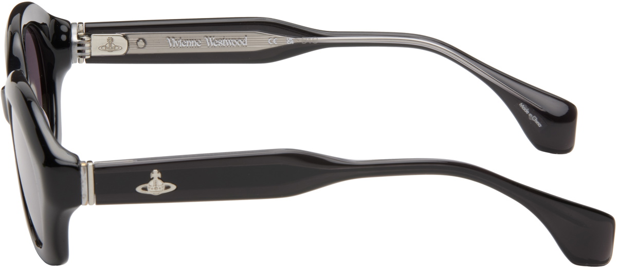 Vivienne Westwood Black Zephyr Sunglasses
