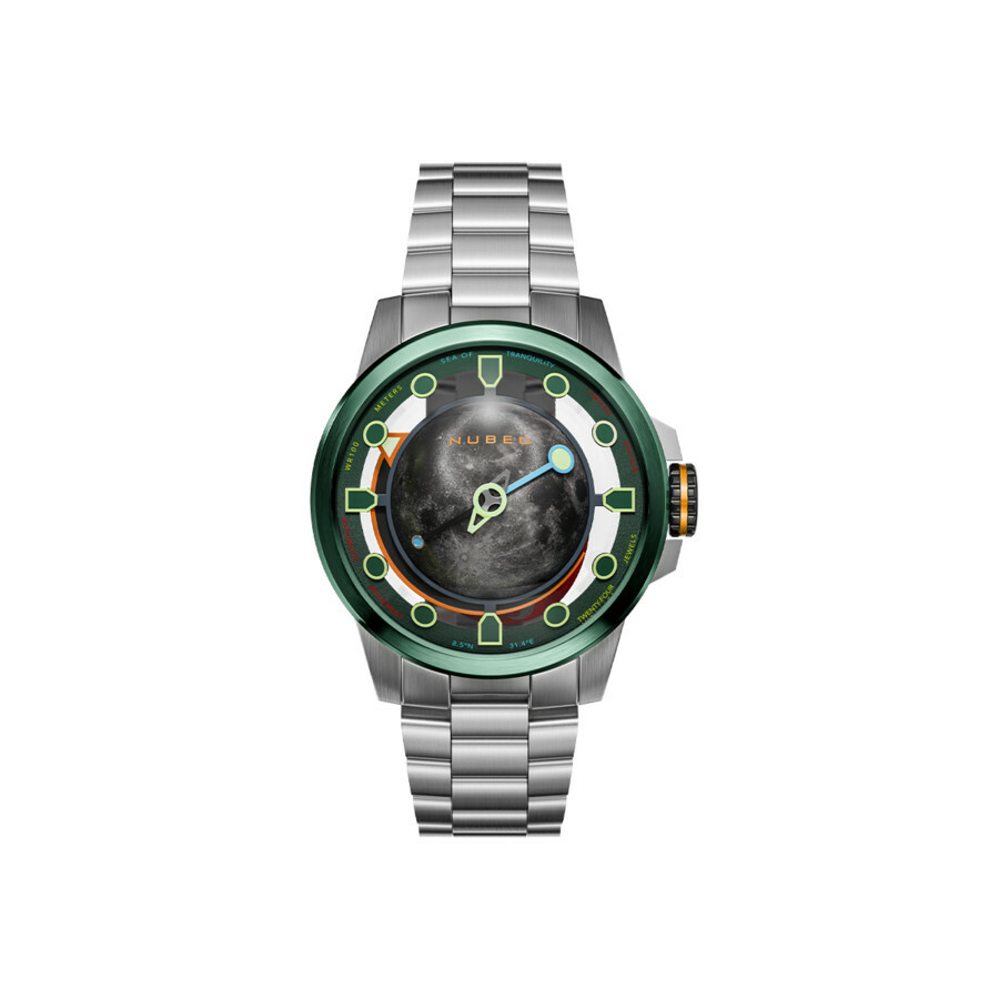 Nubeo Tranquility Black Dial Mens Watch NB-6091-33