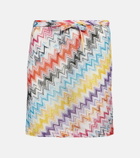 Missoni Mare Zig-zag knit beach cover-up