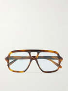 LOEWE - Aviator-Style Tortoiseshell Acetate Sunglasses