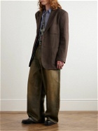 Our Legacy - Embrace Oversized Linen Blazer - Brown