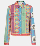 Loewe Paula's Ibiza printed denim jacket