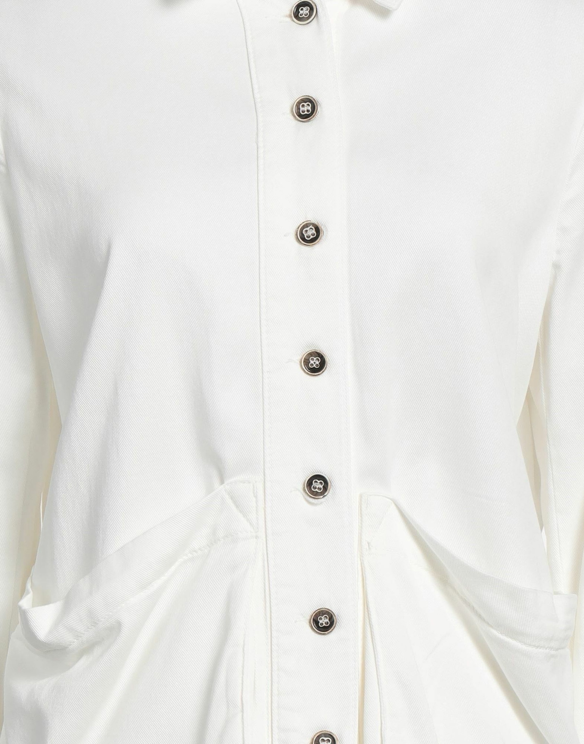Alessia Santi Womens Shirt Ivory