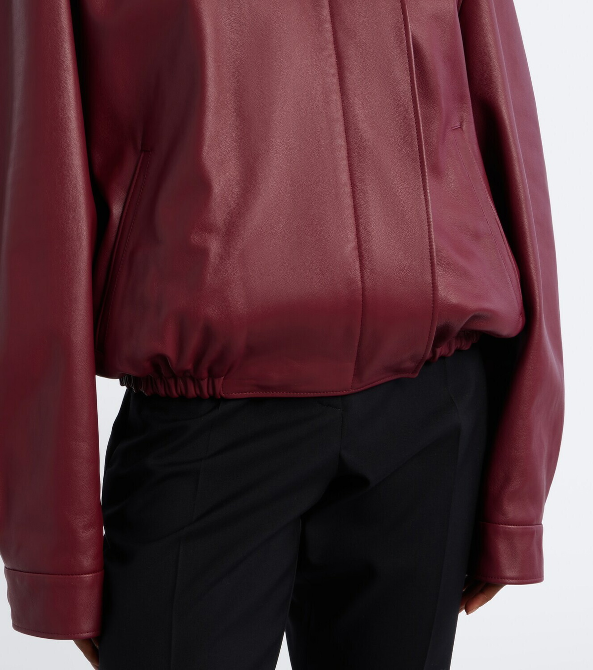 Calvin Klein Collection Estelle leather jacket
