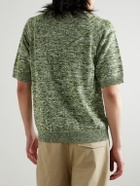 Federico Curradi - Linen and Organic Cotton-Blend T-Shirt - Green