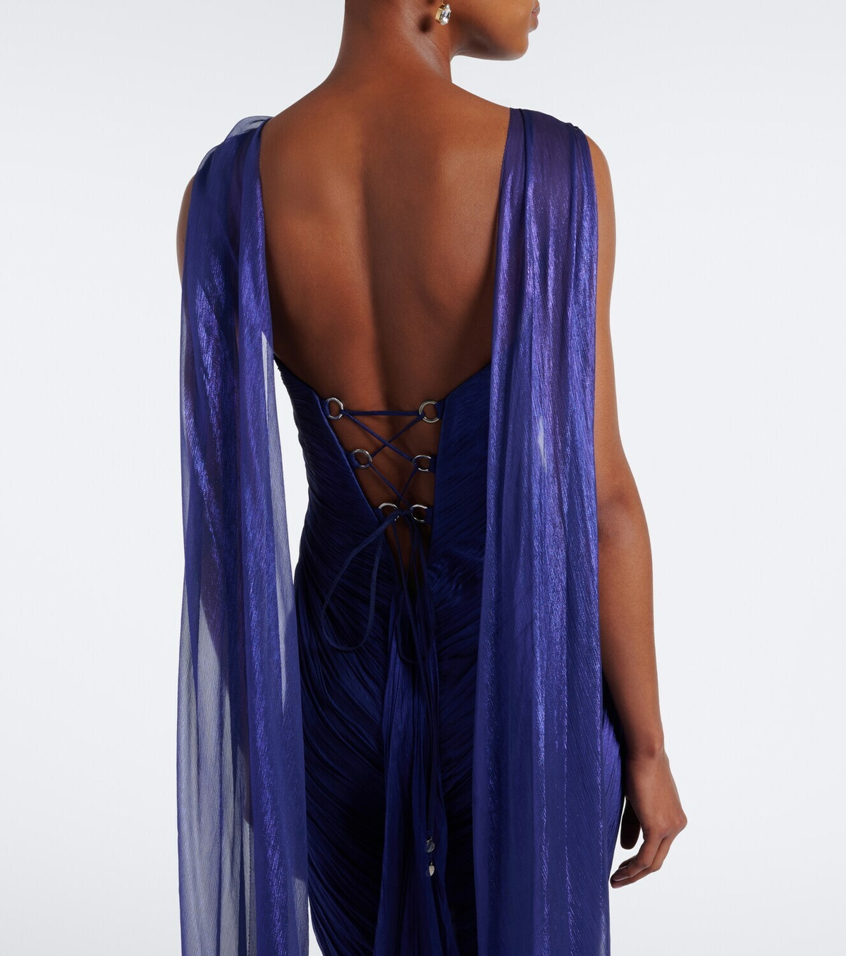 Maria Lucia Hohan Salima silk bustier gown