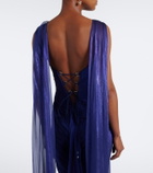 Maria Lucia Hohan Salima silk bustier gown