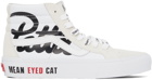 Vans White Patta Edition Vault 'Mean Eyed Cat' SK8-HI Sneakers